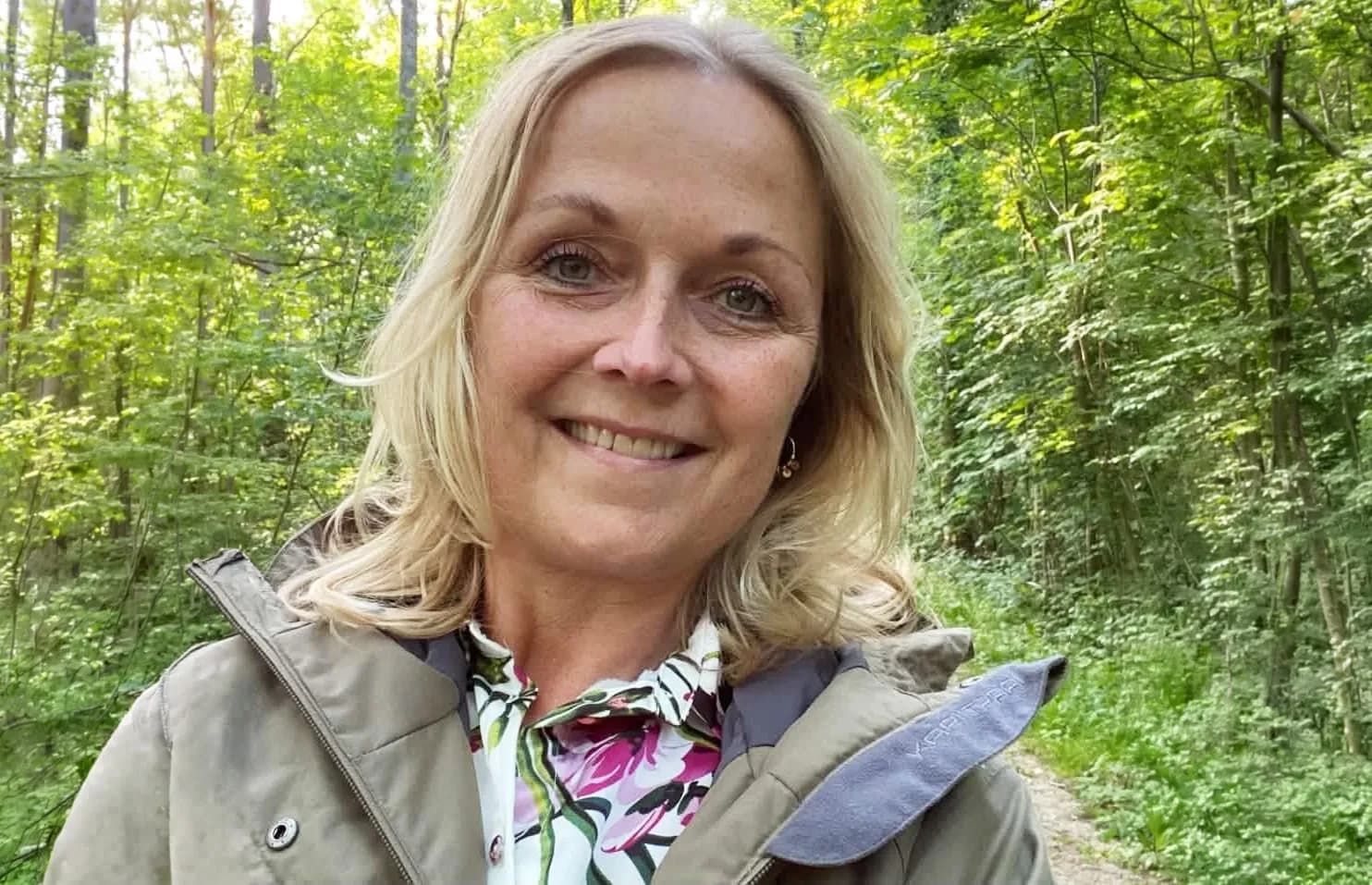 Porträtt av Helle.